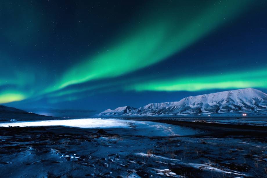 svalbard aurora boreale