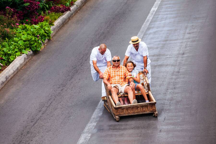 Cosa vedere a Madeira: carro de cesto