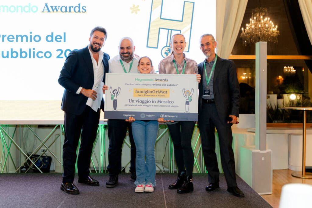 Famiglia GriMat vince il premio del pubblico agli Heymondo Awards.
