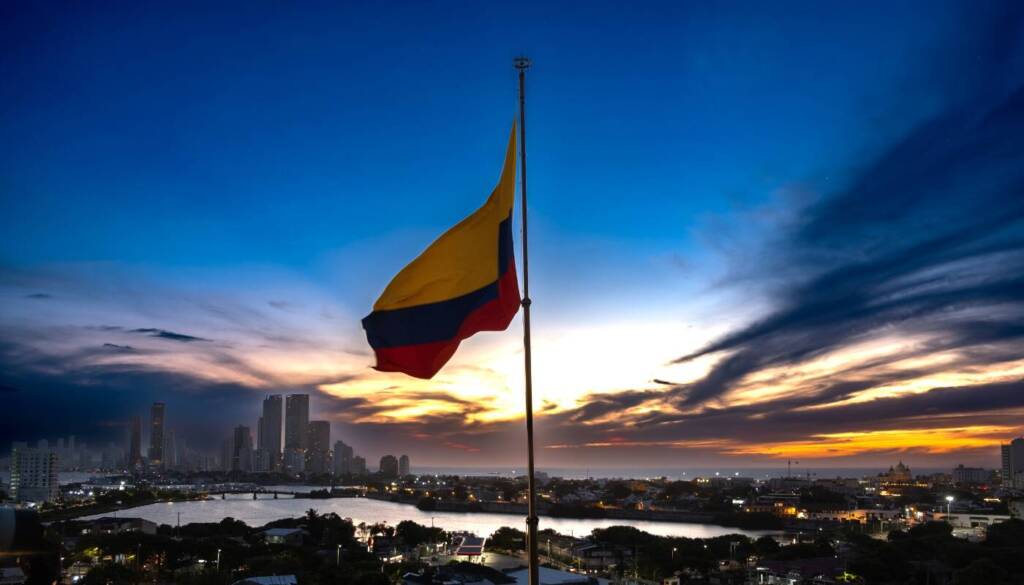 Cartagena de Indias di notte