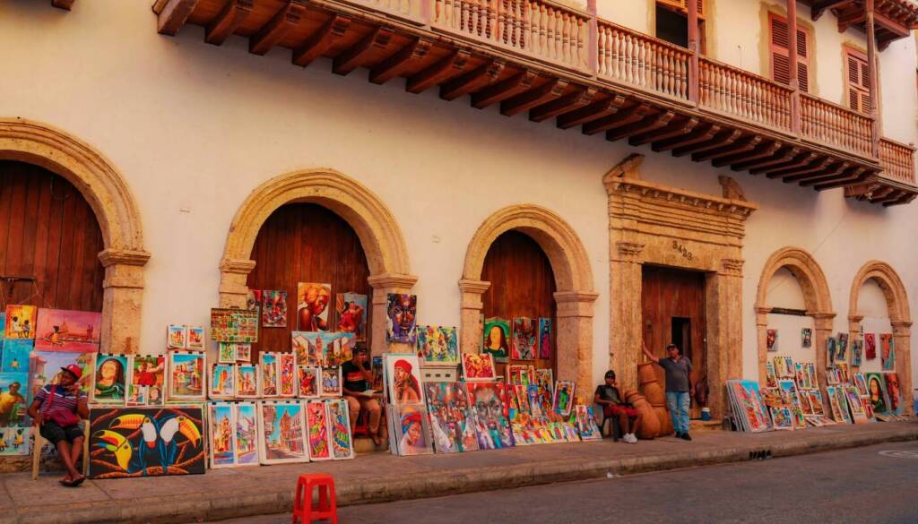 Il centro storico di Cartagena
