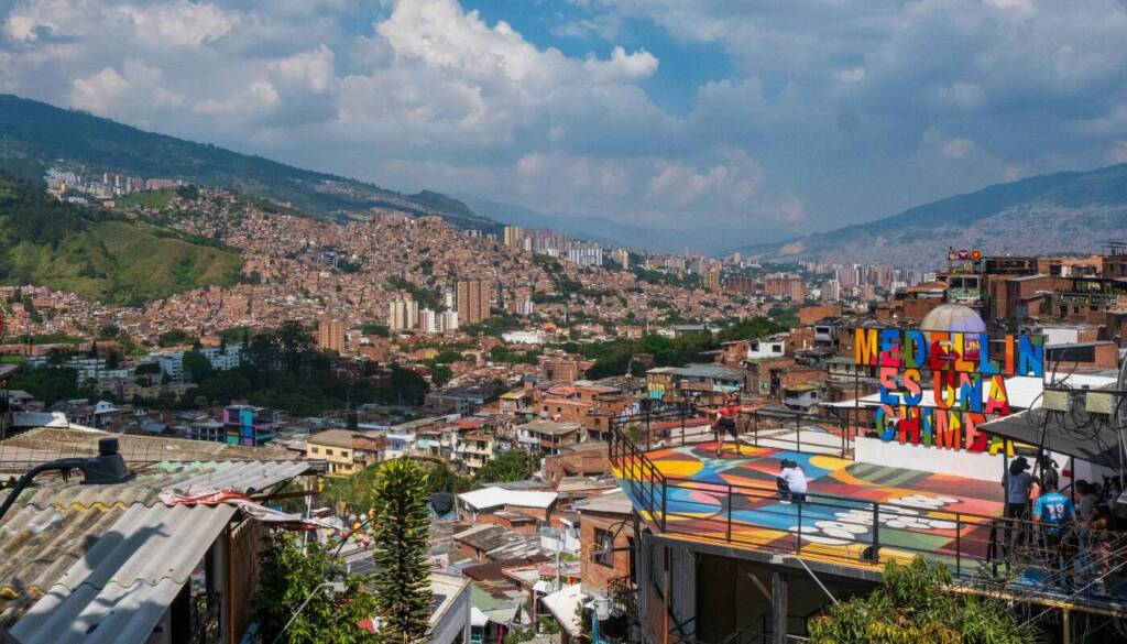 Medellin simbolo della rinascita della Colombia