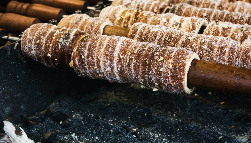 kürtőskalács e mercatino di natale di Sibu Romania
