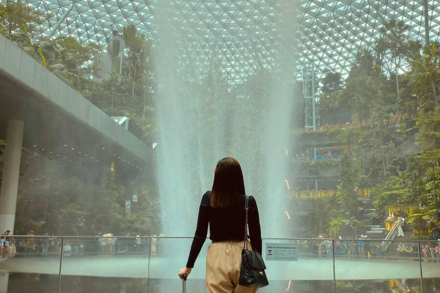 L'aeroporto di Dammam in Arabia Saudita