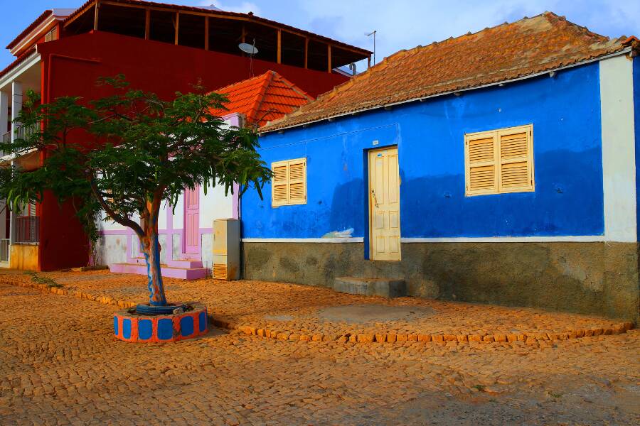 Case a Maio di Capo Verde