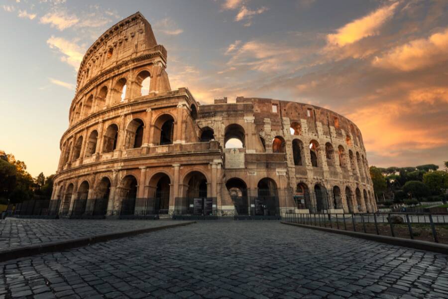 Il colosseo di Roma