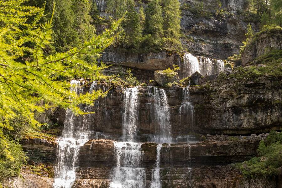 visita alla ascata di Dindefelo