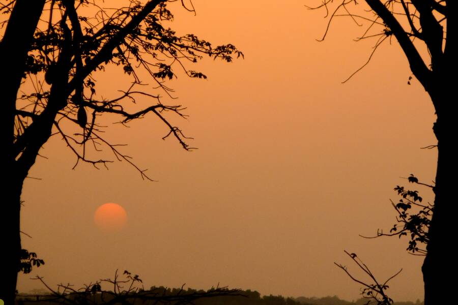 Un suggestivo momento sull'isola di Gorea