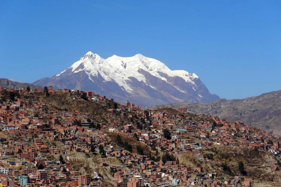 La Paz la città principale del Bolivia