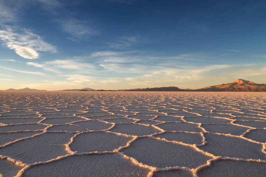 il deserto di sale del Salar de Uyuni