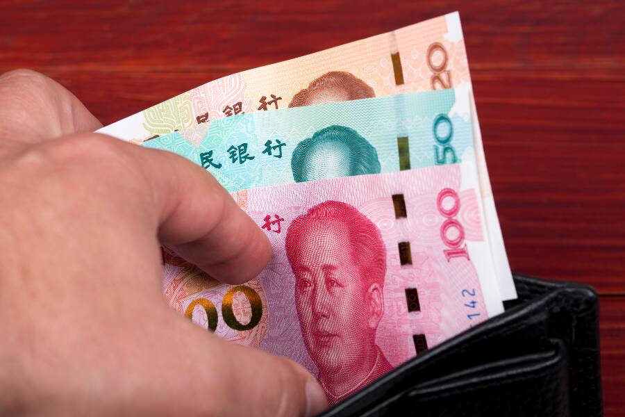 Denaro contante in Cina