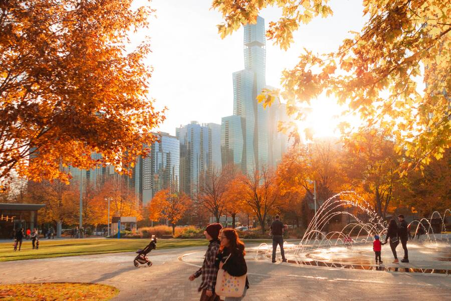 Autunno a Washington Square Park