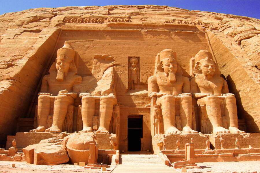 Abu Simbel in Egitto