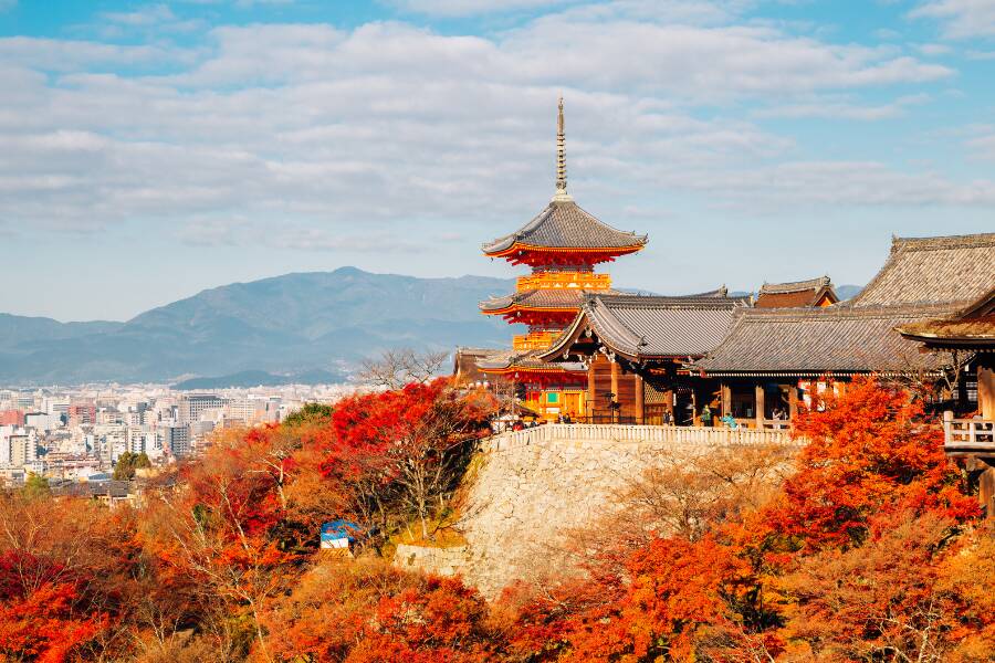 Tempio Kiyomizu-dera a Kyoto