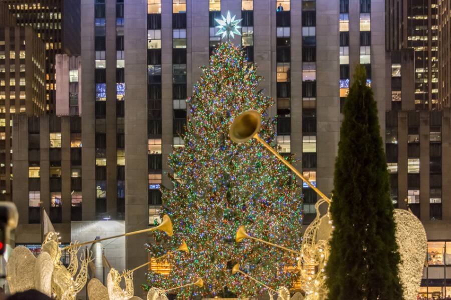 Rockefeller Center a Natale