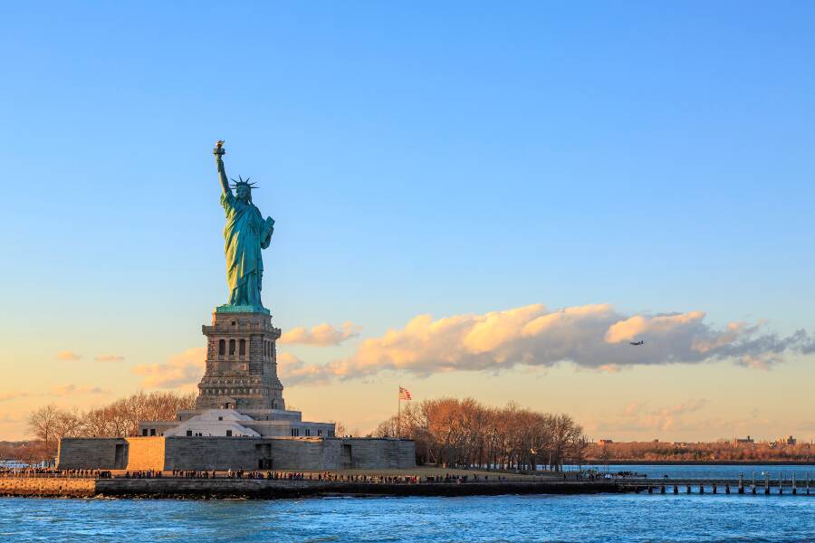 La statua della libertà a New York
